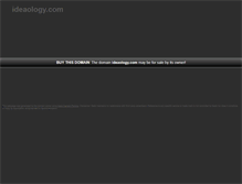Tablet Screenshot of ideaology.com